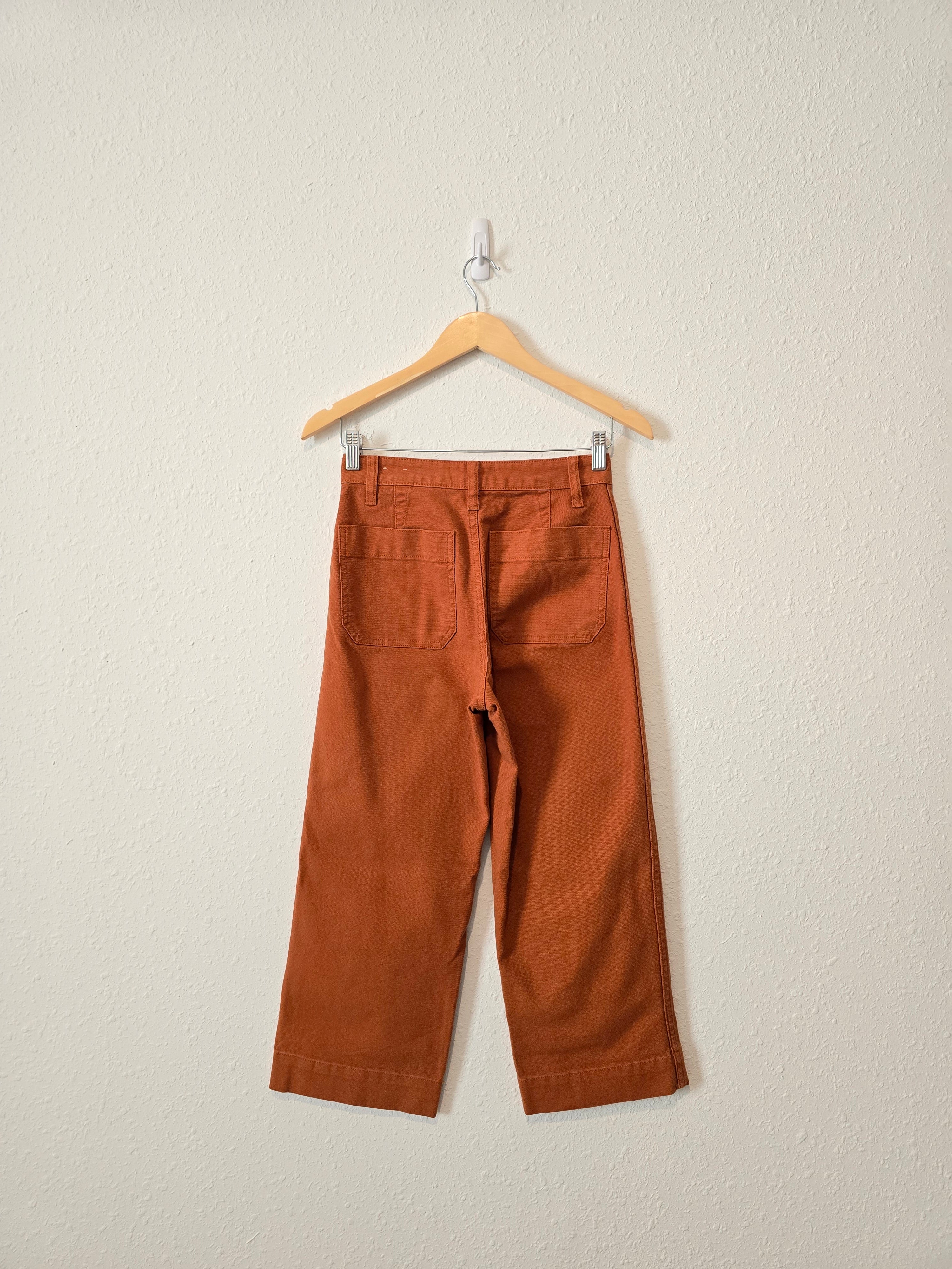 Madewell Terracotta Wide Leg Pants (24P)