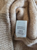 Aritzia Camel Oversized Sweater (M)