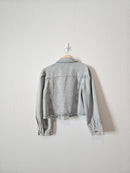 Puff Sleeve Denim Jacket (L)