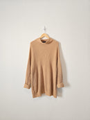 Camel Oversized Sweater (XS/S)