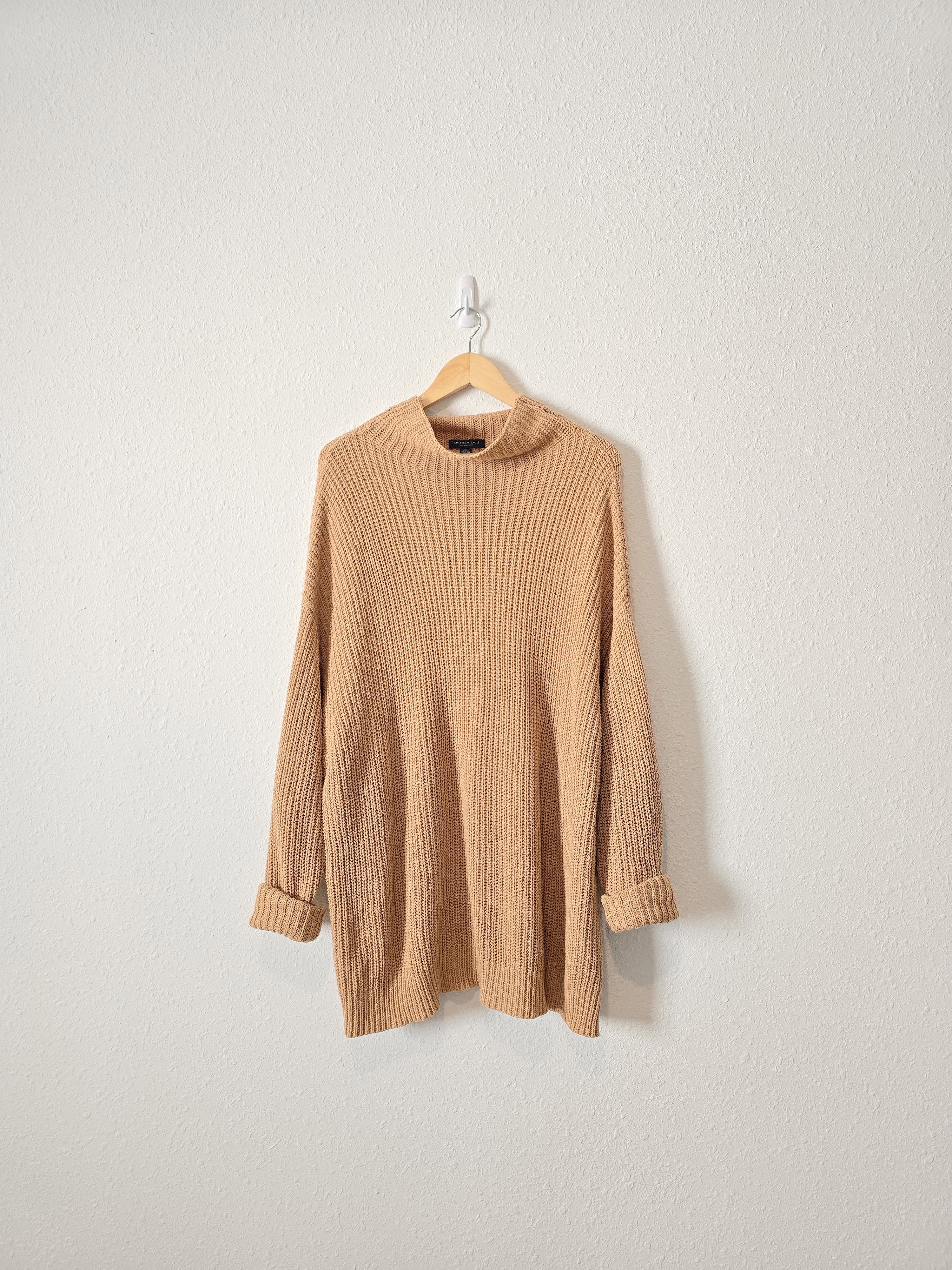 Camel Oversized Sweater (XS/S)