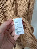 Camel Oversized Sweater (XS/S)