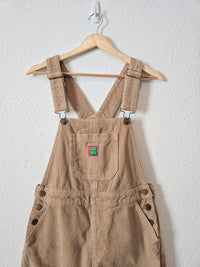 Tan Straight Cord Overalls (M)