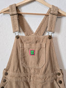 Tan Straight Cord Overalls (M)