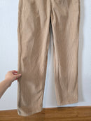 Tan Straight Cord Overalls (M)