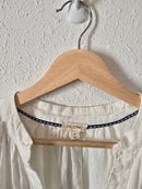 Anthropologie Linen V Neck Top (M)