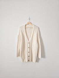 Aerie Cable Knit Cozy Sweater (M)