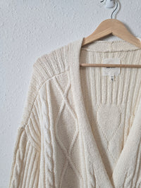 Aerie Cable Knit Cozy Sweater (M)