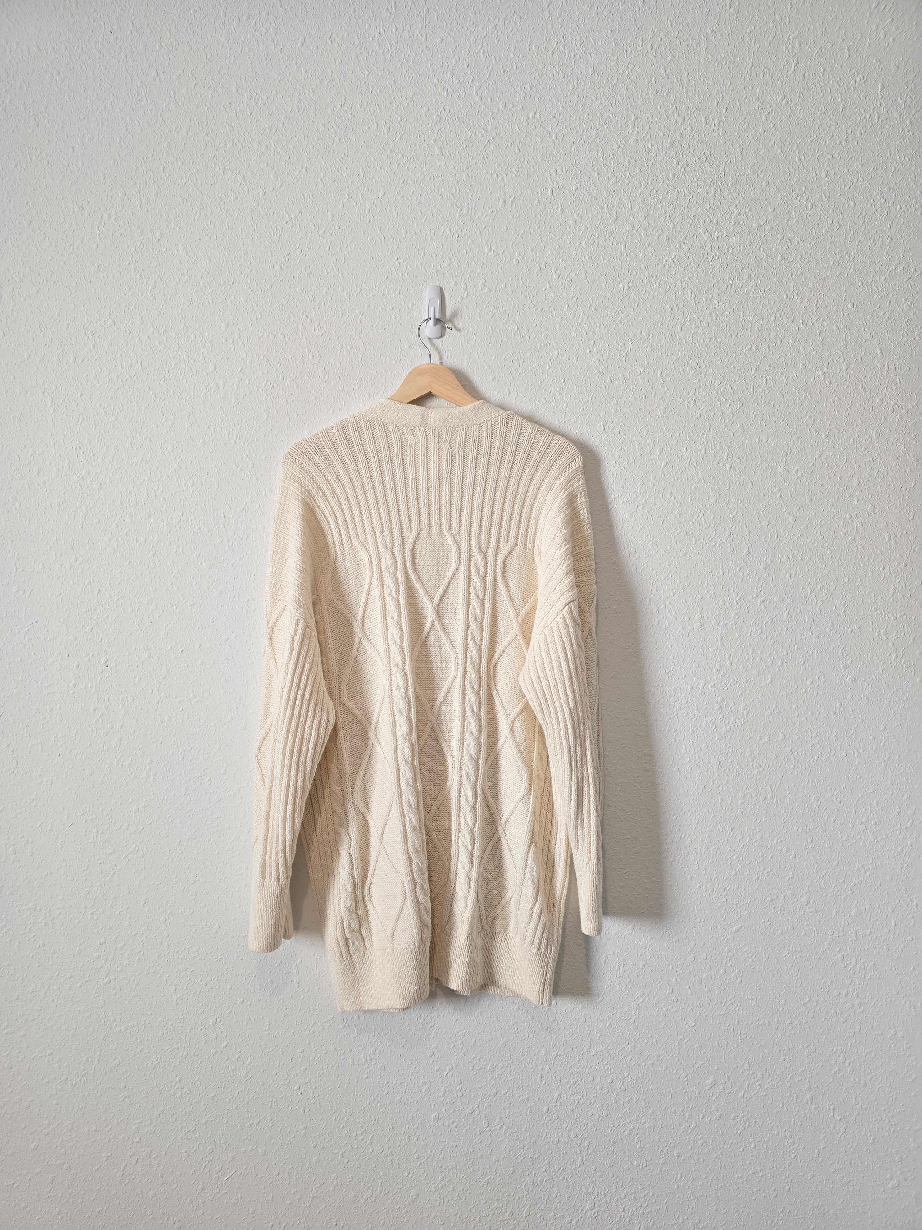 Aerie Cable Knit Cozy Sweater (M)