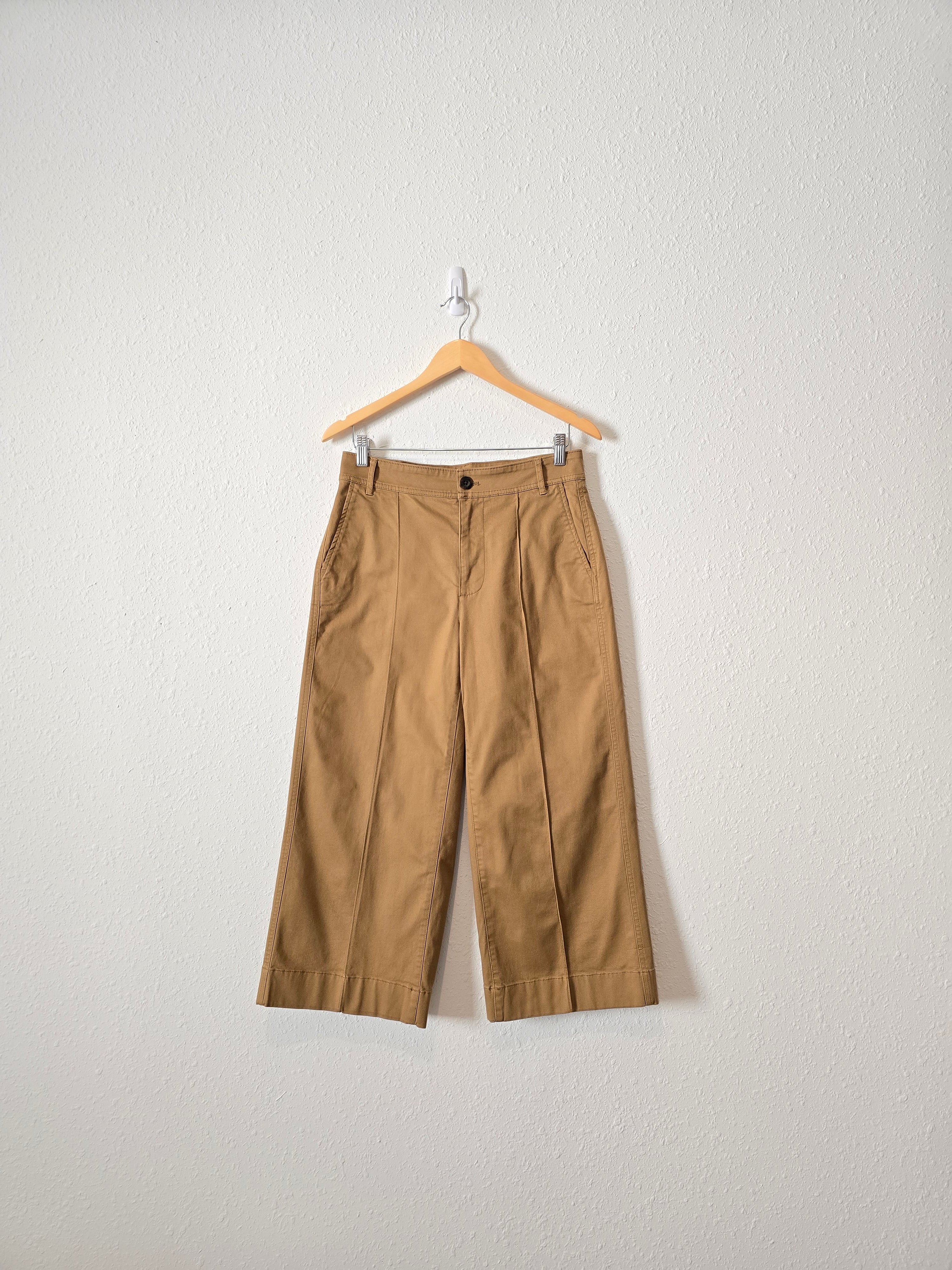 Madewell Wide Leg Crop Pants (28)