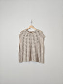 Grade & Gather Textured Knit Top (M)