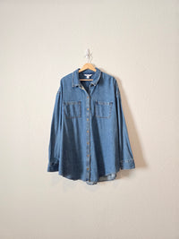 Oversized Denim Button Up (XXL)