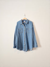 Load image into Gallery viewer, Oversized Denim Button Up (XXL)
