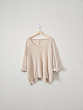 Load image into Gallery viewer, Zenana Waffle Slouchy Top (L/XL)
