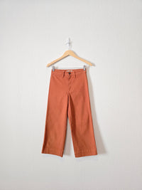 Madewell Terracotta Wide Leg Pants (24P)