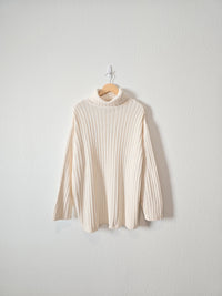 Vintage Chunky Turtleneck Sweater (L)