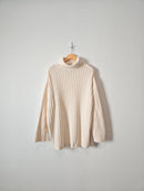 Vintage Chunky Turtleneck Sweater (L)