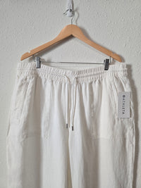 NEW Athleta Wide Leg Linen Pants (1X)