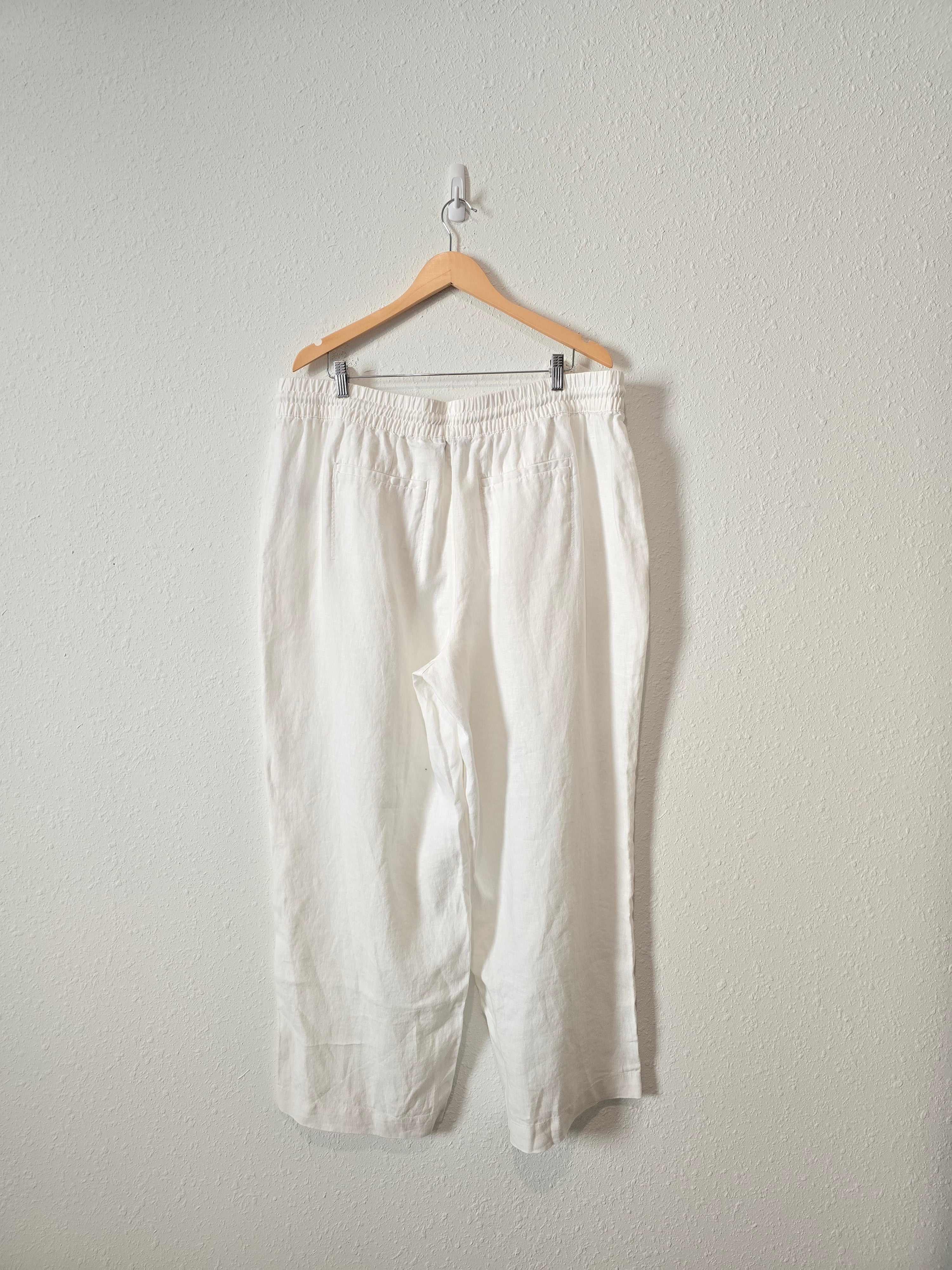 NEW Athleta Wide Leg Linen Pants (1X)