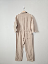 Mod Ref Straight Linen Jumpsuit (S)