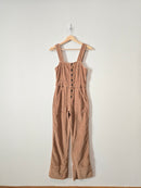 Aerie Kick Flare Cord Overalls (XS)