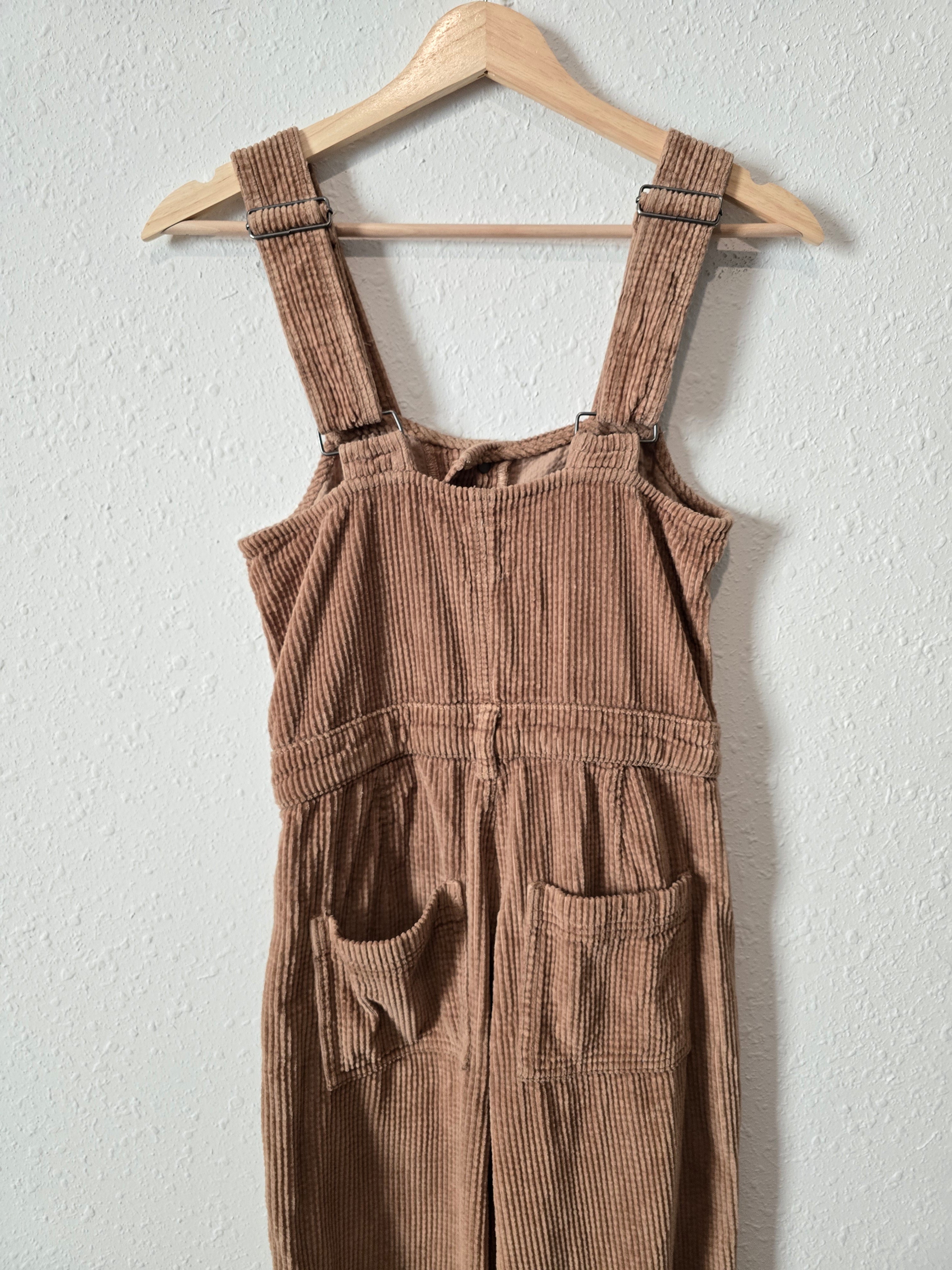 Aerie Kick Flare Cord Overalls (XS)