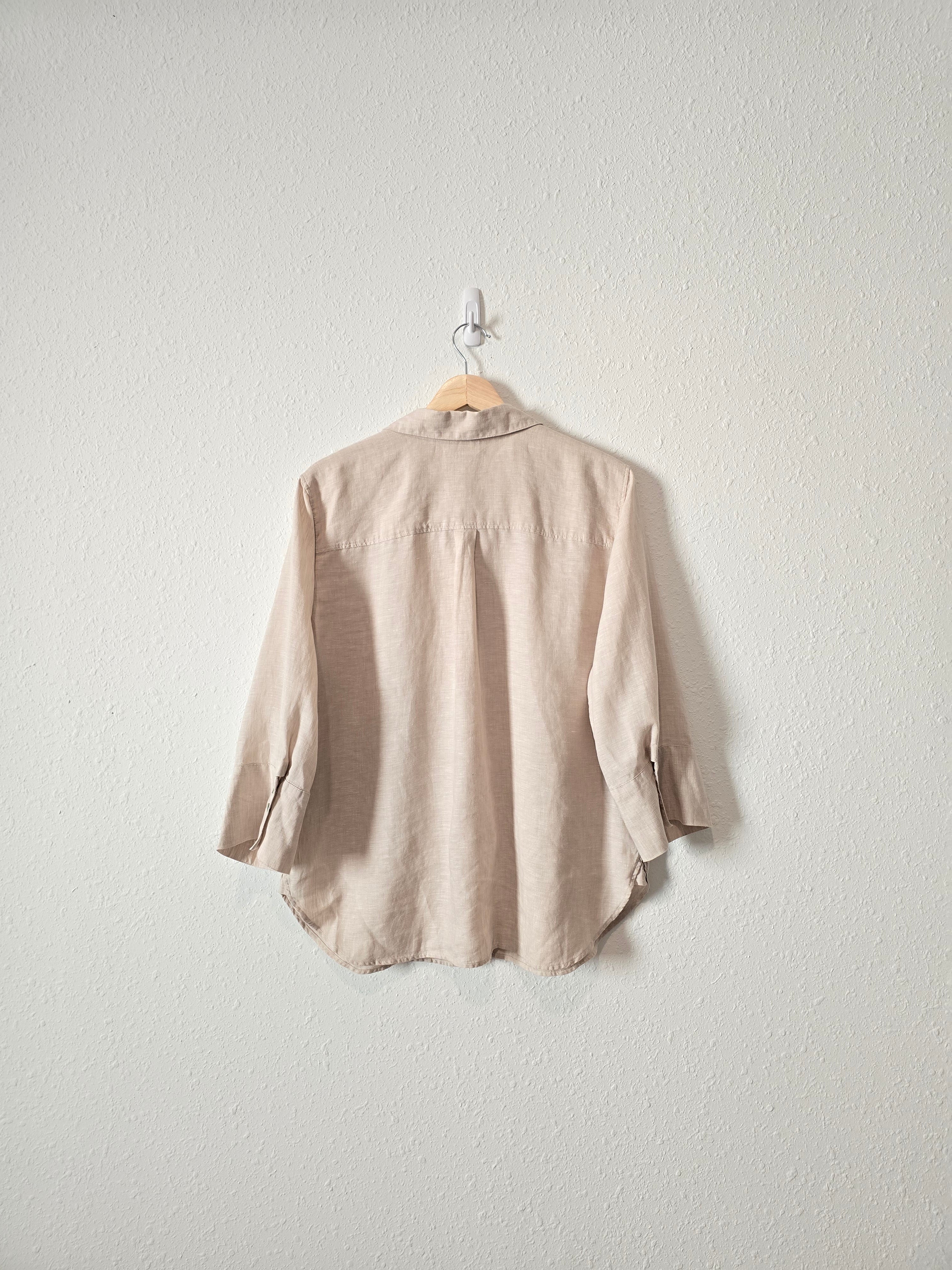 Linen Button Up Shirt (12)