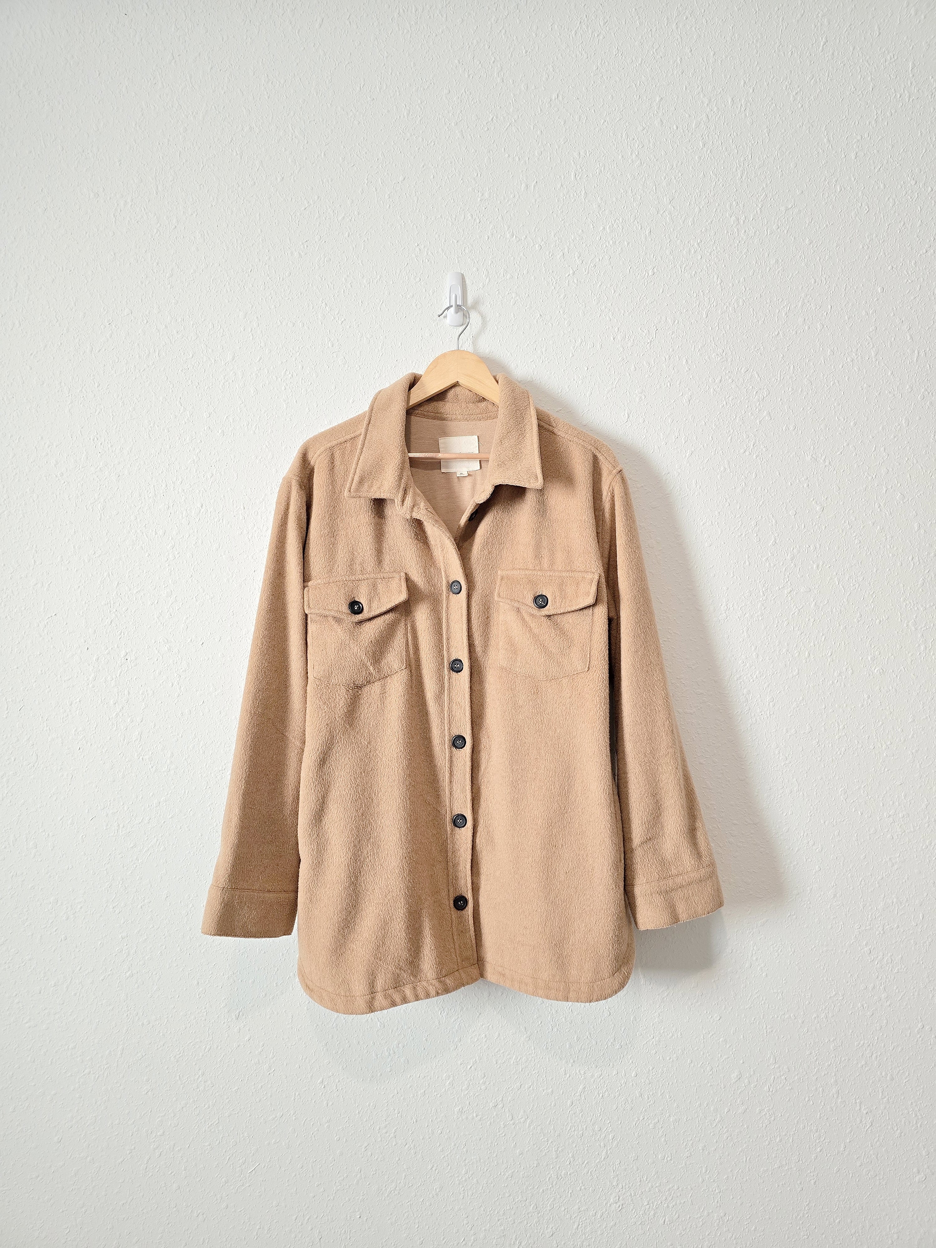 Thread & Supply Camel Shacket (XL)