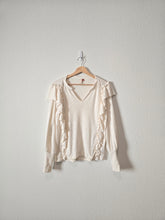 Load image into Gallery viewer, Anthropologie Ruffle Top (XS)
