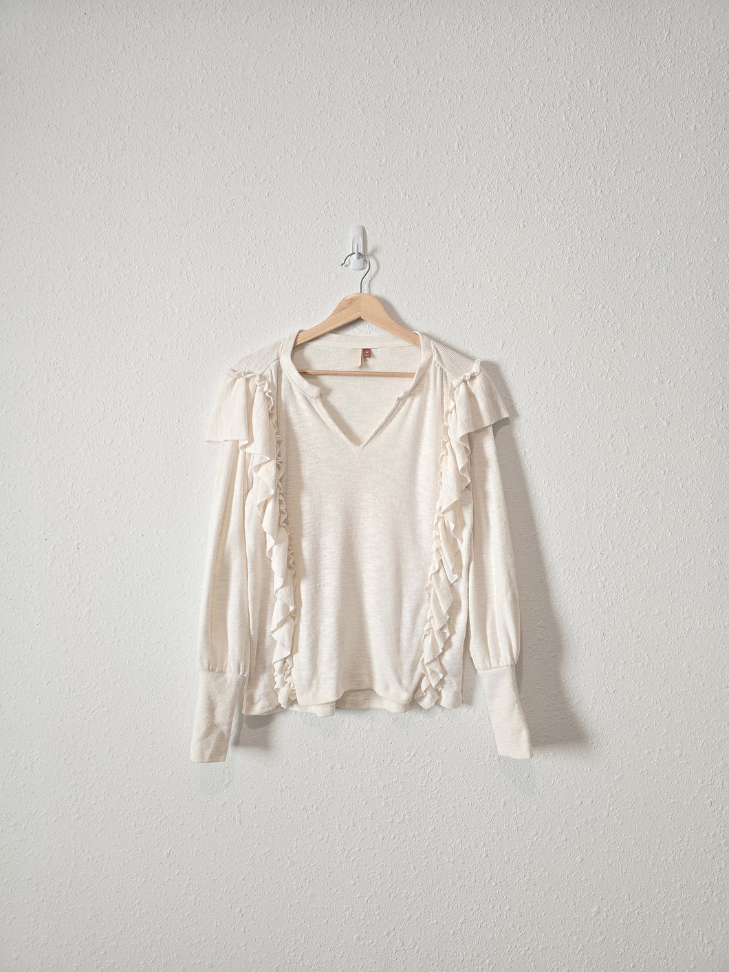 Anthropologie Ruffle Top (XS)