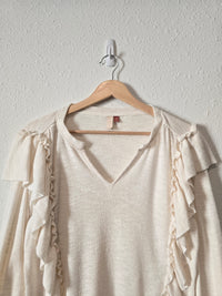 Anthropologie Ruffle Top (XS)