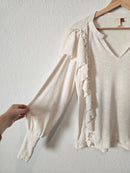 Anthropologie Ruffle Top (XS)