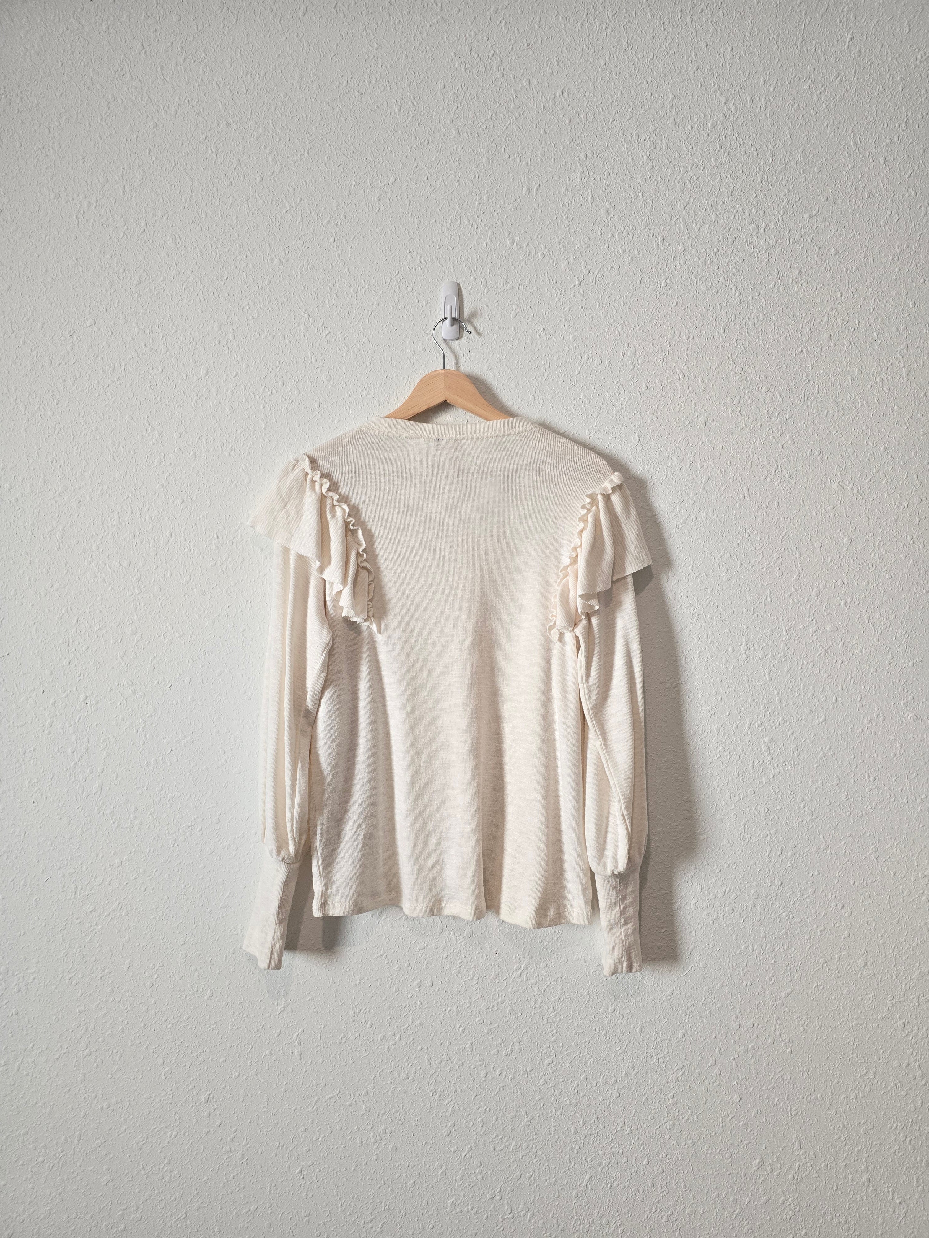 Anthropologie Ruffle Top (XS)