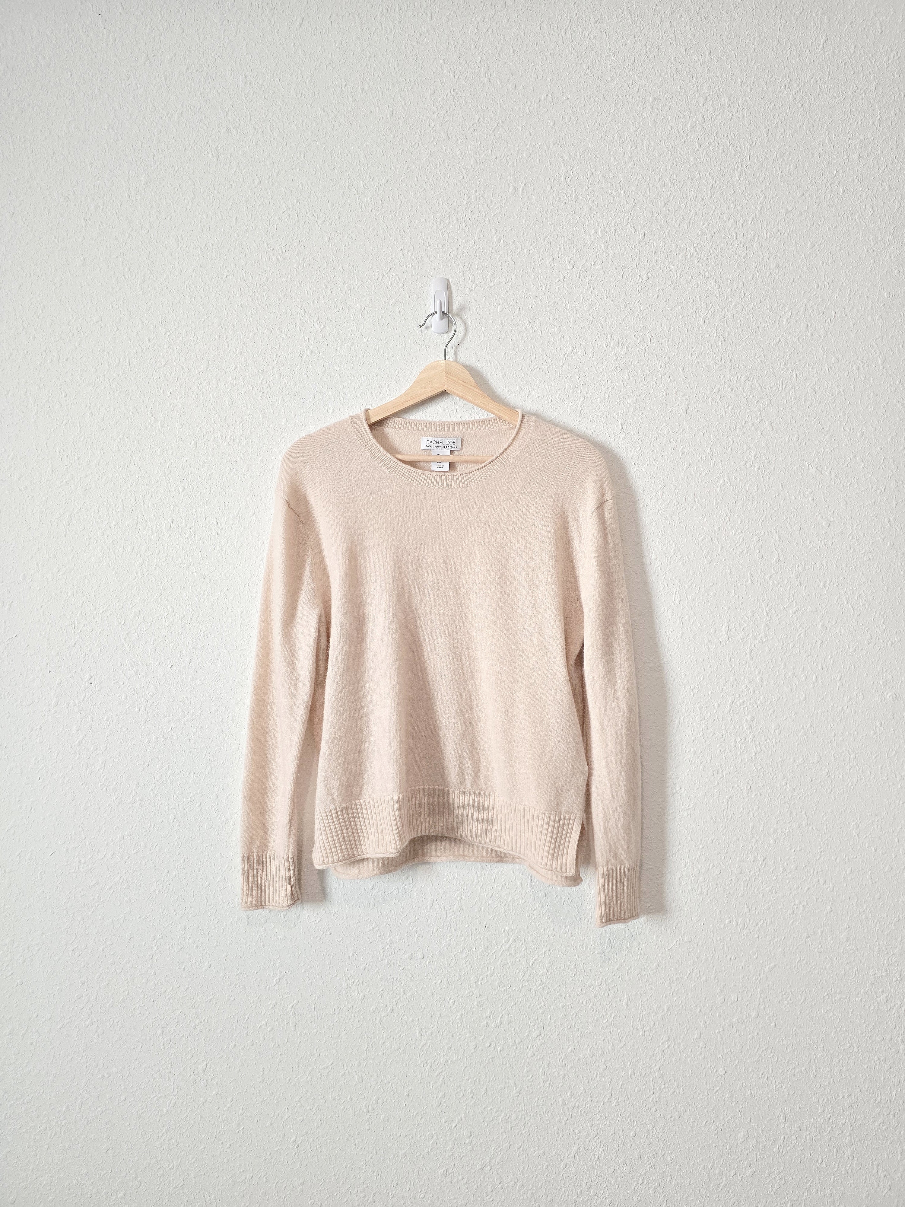 Cream 100% Cashmere Sweater (L)