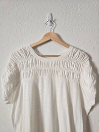 Grade & Gather Smocked Top (M)