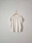 Grade & Gather Smocked Top (M)