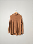 J.Crew Caramel Turtleneck Sweater (S)