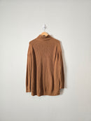 J.Crew Caramel Turtleneck Sweater (S)