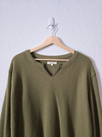 NEW Madewell Waffle Knit Top (M)