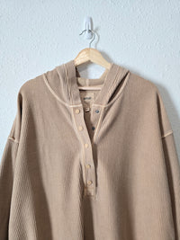 Aerie Oversized Snap Button Pullover (M)