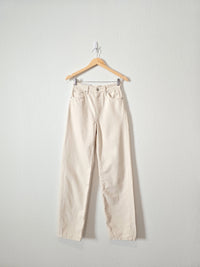 NEW Zara Ecru Wide Leg Jeans (2)