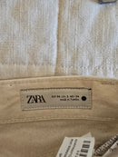 NEW Zara Ecru Wide Leg Jeans (2)