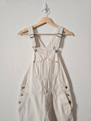 Ecru Cotton Denim Overalls (2)