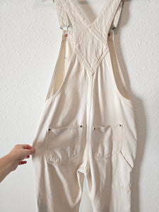 Ecru Cotton Denim Overalls (2)