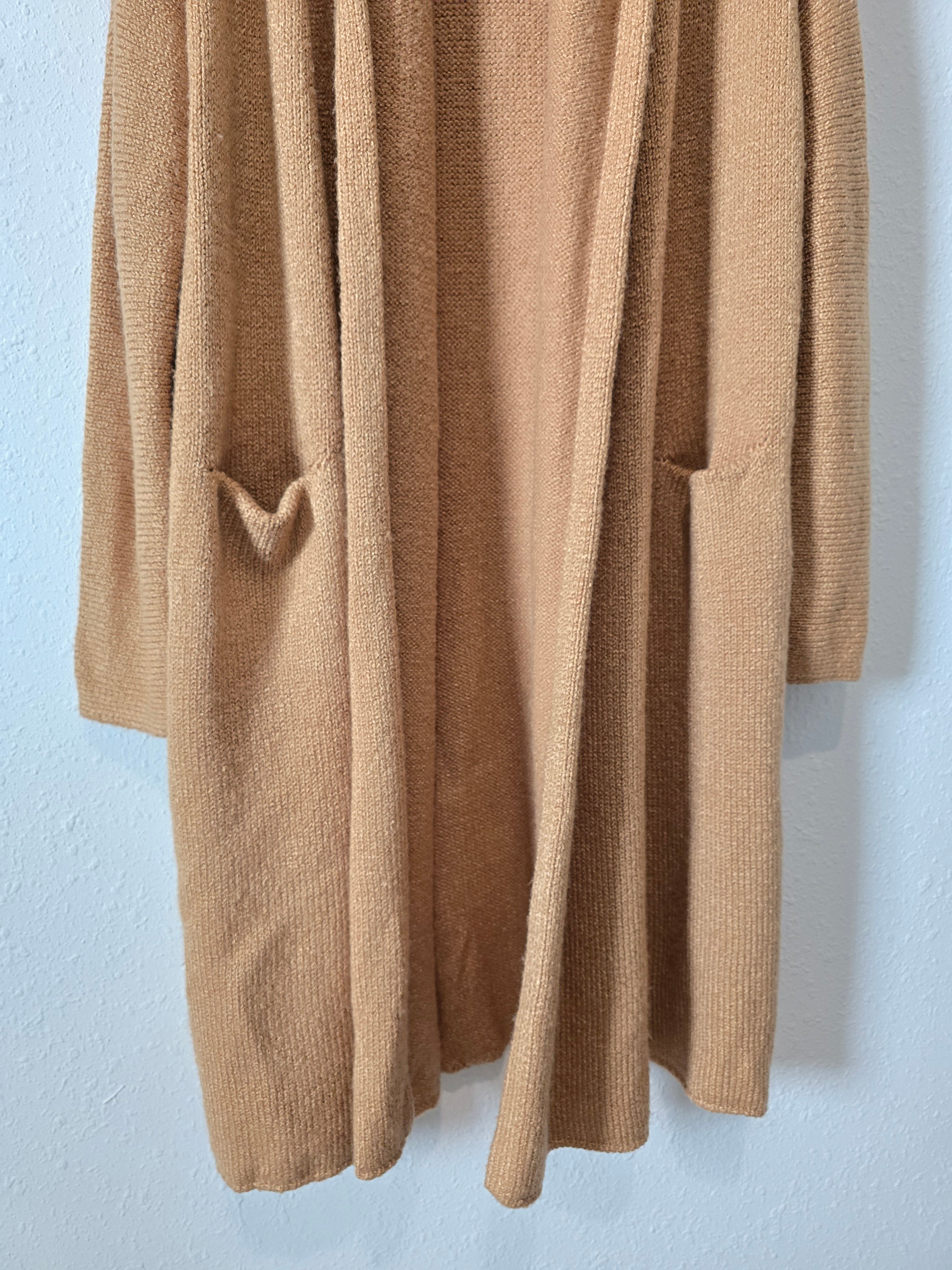 Lovestitch Camel Sweater Coat (OS)