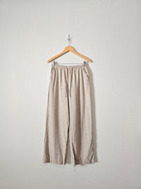 Abercrombie Linen Wide Leg Pants (S)