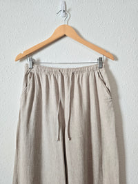 Abercrombie Linen Wide Leg Pants (S)