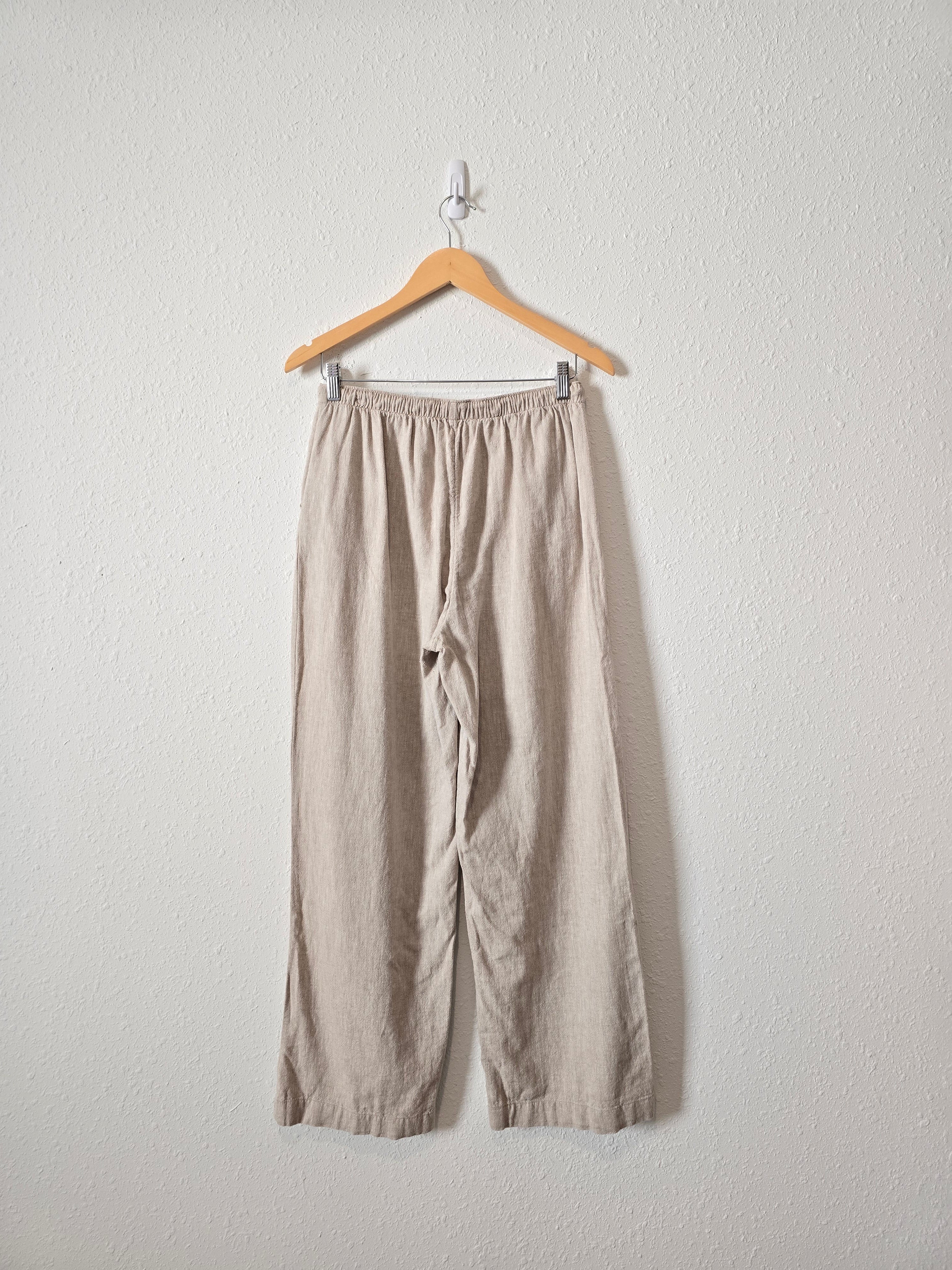 Abercrombie Linen Wide Leg Pants (S)