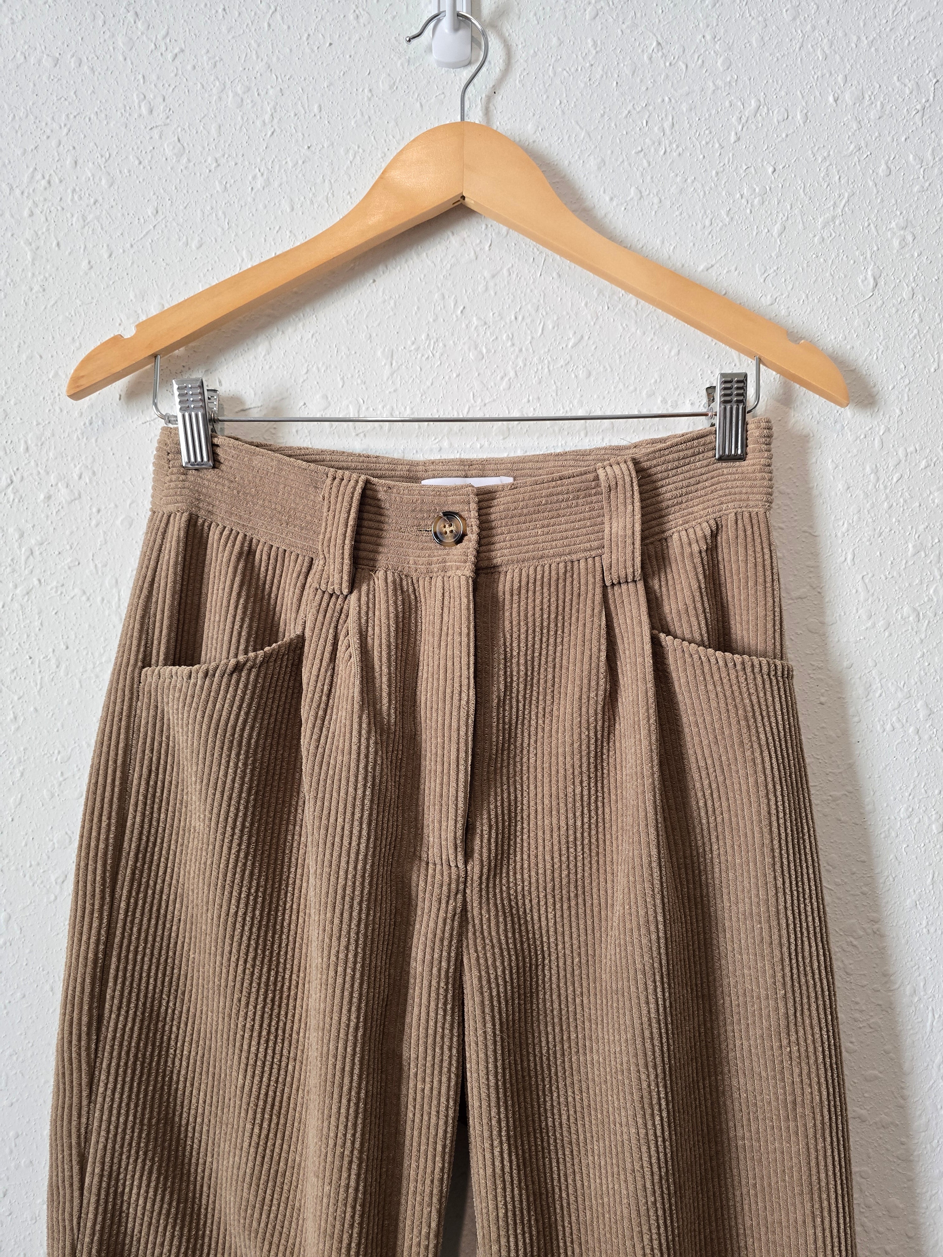 Petal + Pup Brown Cord Pants (2)