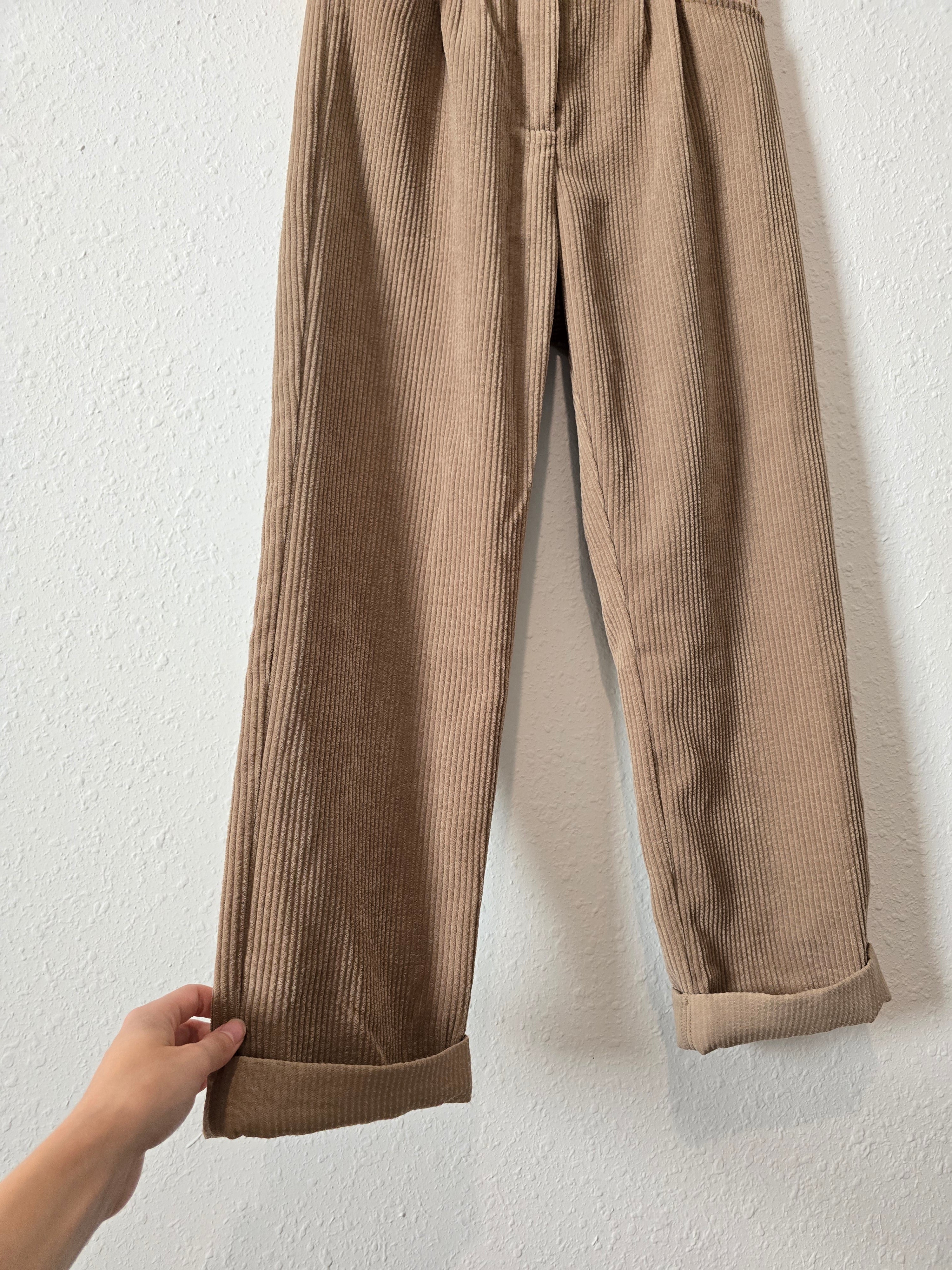 Petal + Pup Brown Cord Pants (2)